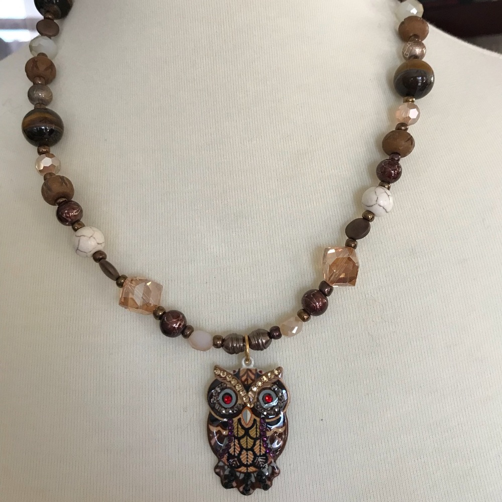 Owl Necklace - Picture 1 of 7